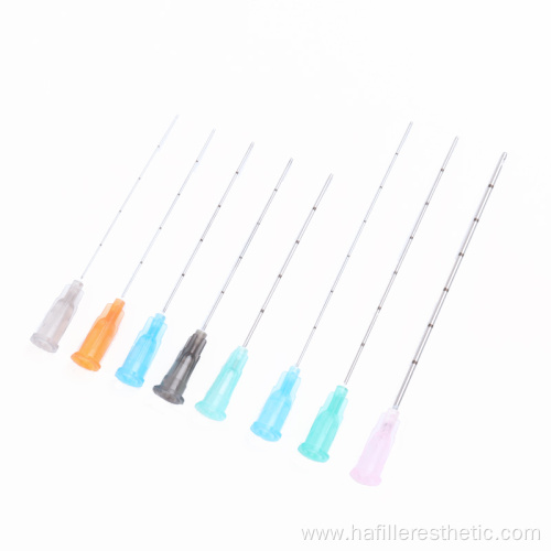 Sterile Stainless Steel Needle Micro Cannula For Filler